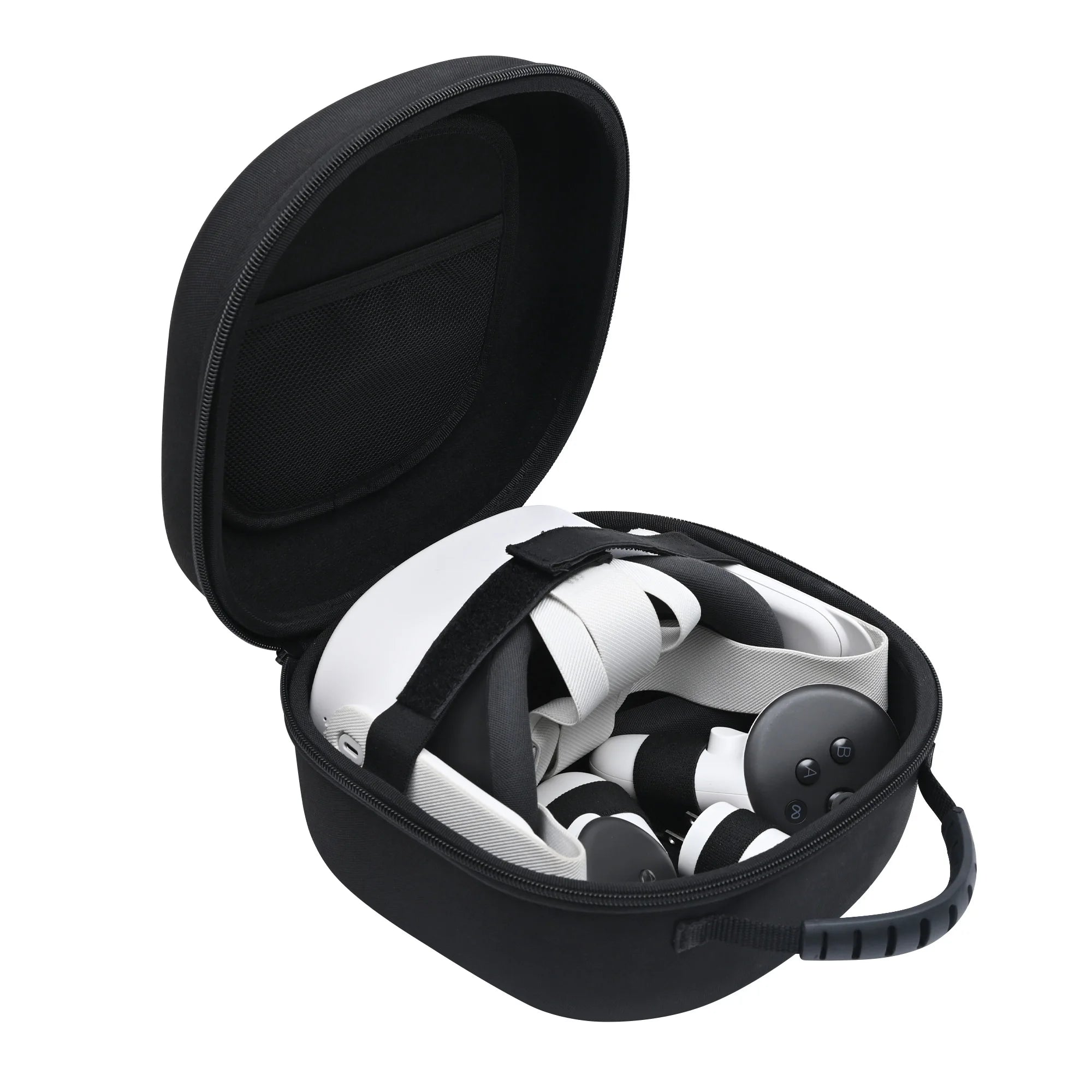 Hard Carrying Case Compatible with Oculus Meta Quest 3S/Quest 3/Quest 2 VR Headset and Touch Controller Accessories Case