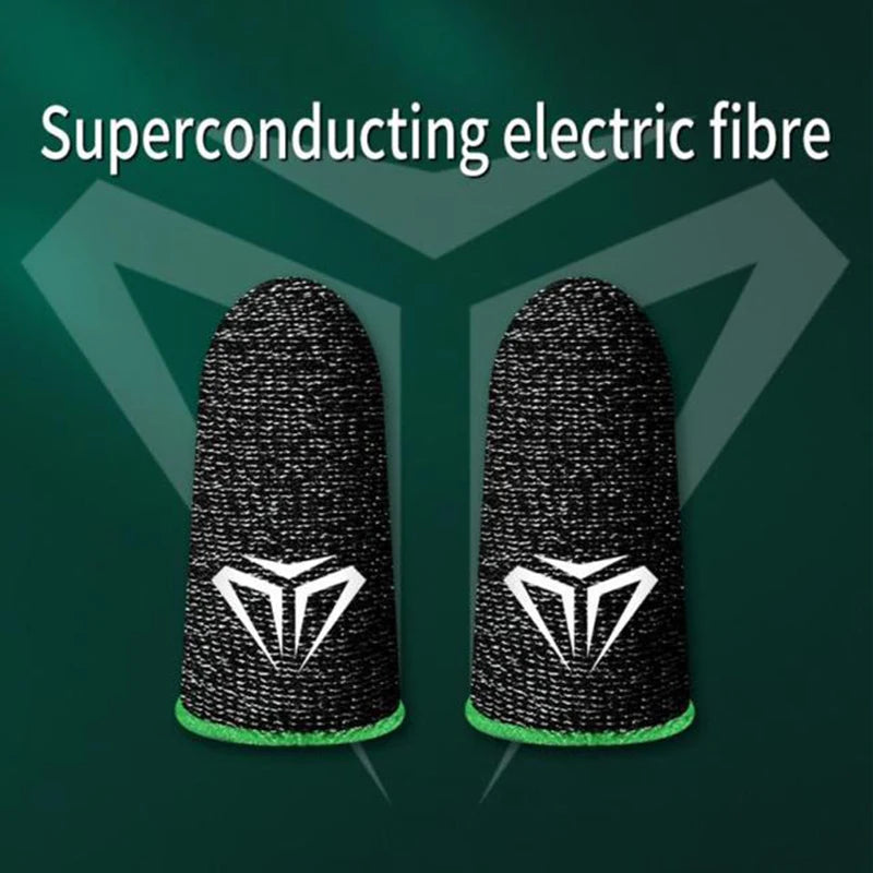 New Mobile Game Touch Screen Finger Sleeve Breathable Gaming Fingertips for PUBG Mobile Game Thumb Gloves 1/2/5/10/20/50 Pairs