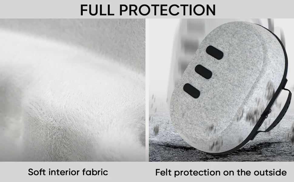 Elite Strap Storage Bag for Meta Quest 3S — White — Giveaway Price