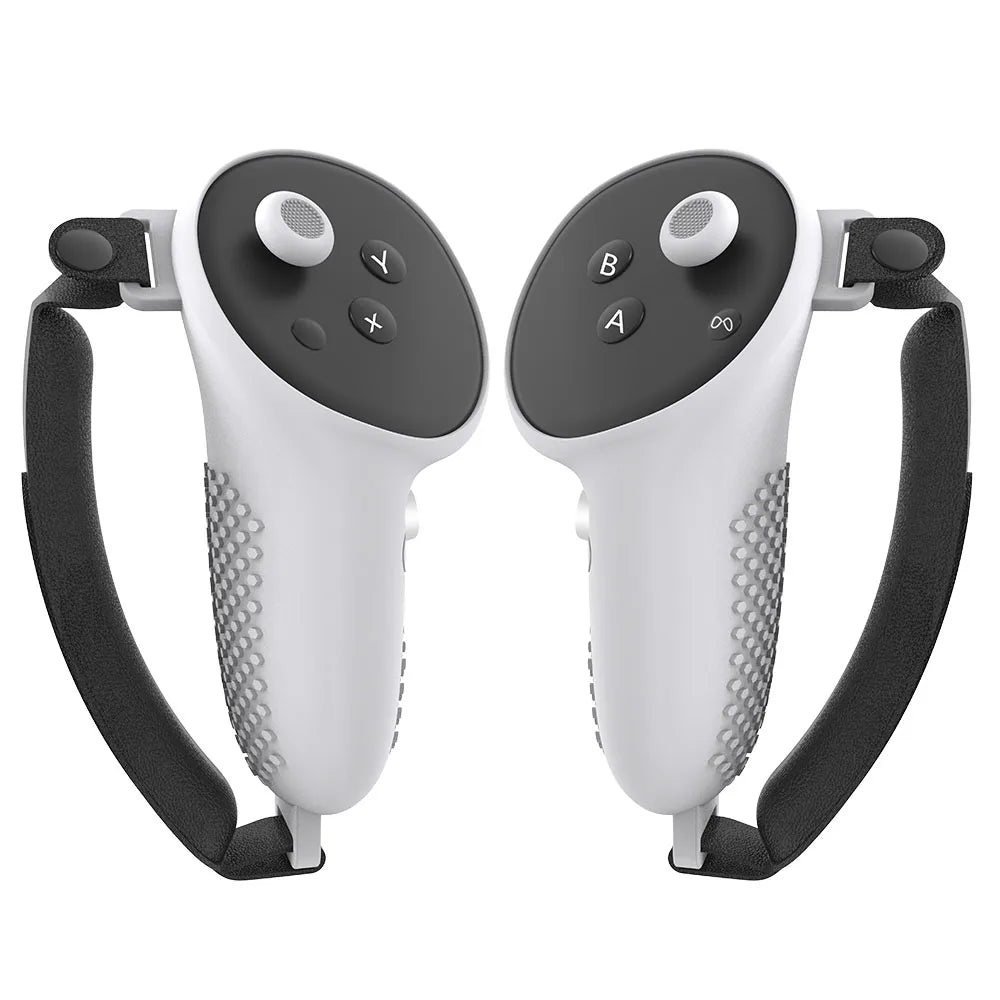 VR Controller Silicone Protective Cover Handle Grip Shell Full Protective For Meta Quest 3 VR Accessories