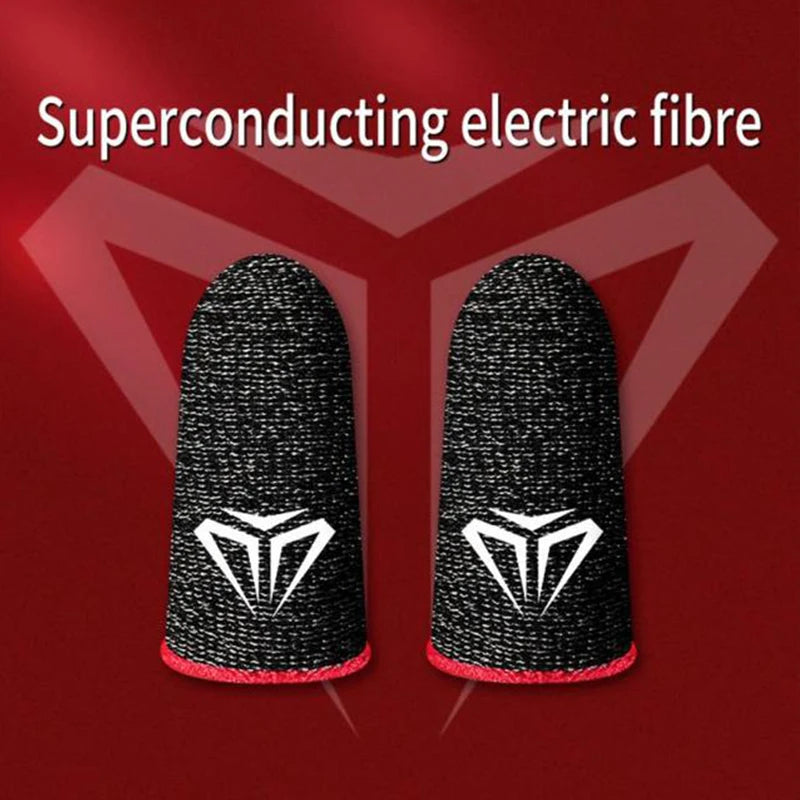 New Mobile Game Touch Screen Finger Sleeve Breathable Gaming Fingertips for PUBG Mobile Game Thumb Gloves 1/2/5/10/20/50 Pairs