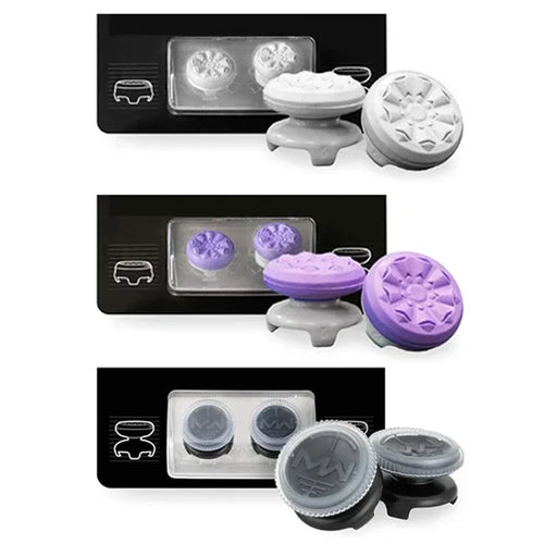 2Pcs Hand Grip Extenders Caps for PS4 Game Controller Gamepad Thumb Stick Grips High/Low Rise Covers For PS4 5,Xbox