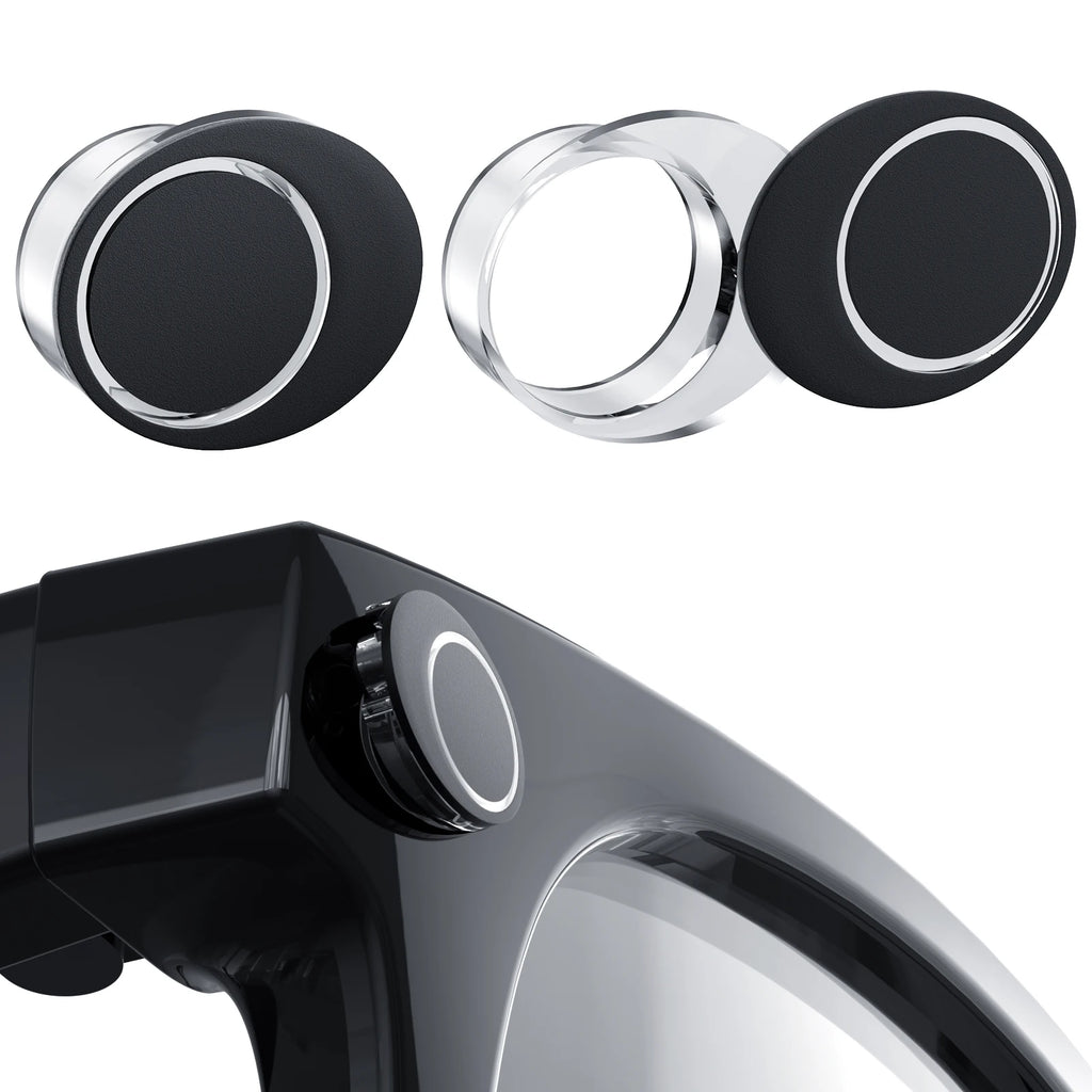 2/4/6PCS For Meta Smart Glasses Rotating Camera Cover for Ray Ban Meta Wayfarer/skyler/headliner Oakley Led Light Cover