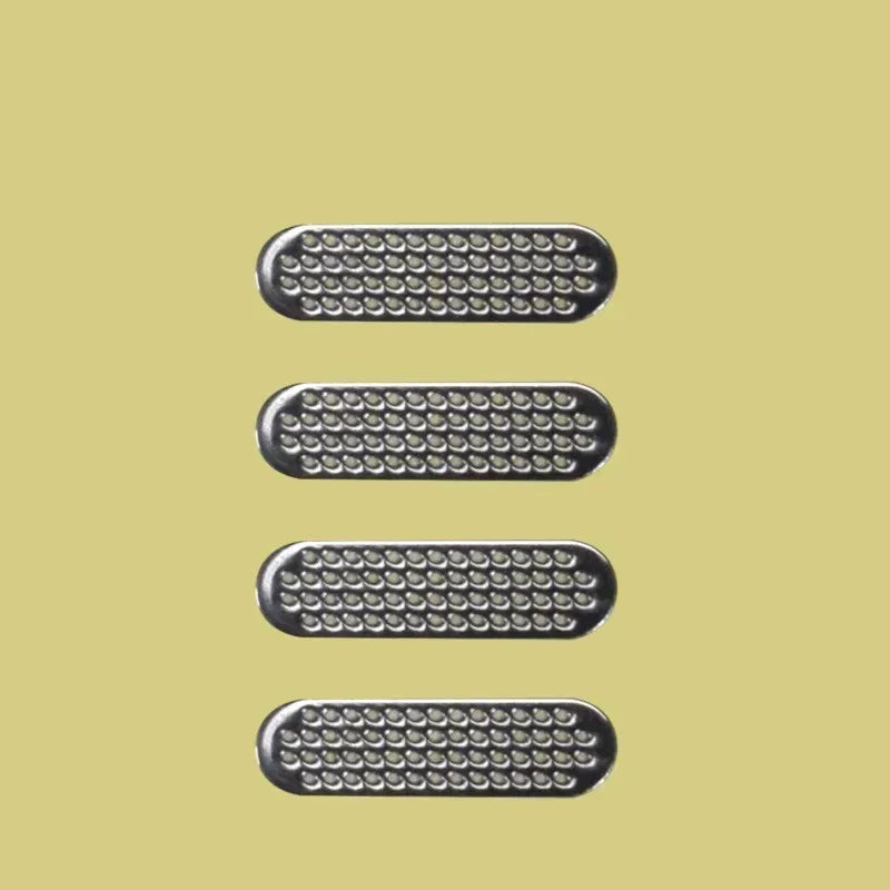 1-12Pcs Universal Metal Mesh Anti Dust Proof Adhesive Net Cover Sticker For IPhone 17 16 15 ProMax 16Plus Speaker Hole Anti-Dust