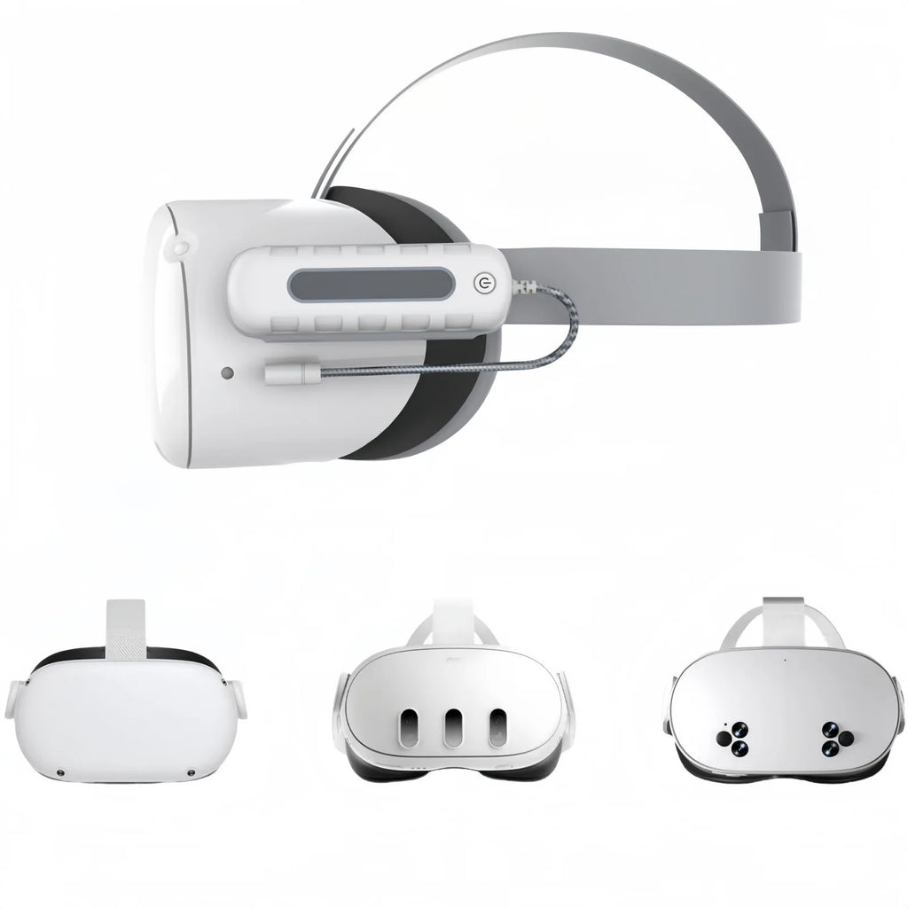 For Meta Quest 2/3/3s external power bank battery life power supply VR headset accessories fully compatible 5000mAh
