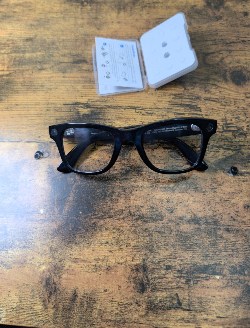 Meta Smart Glasses Rotating Camera Cover 4pcs Black — Giveaway Price